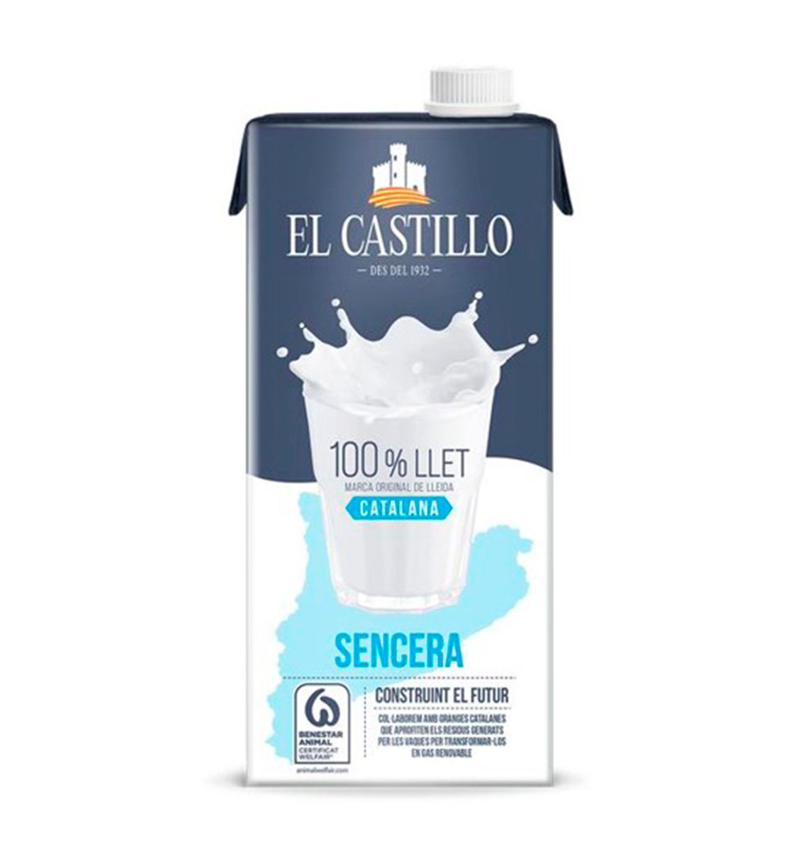 LLET EL CASTILLO SENCERA 1L