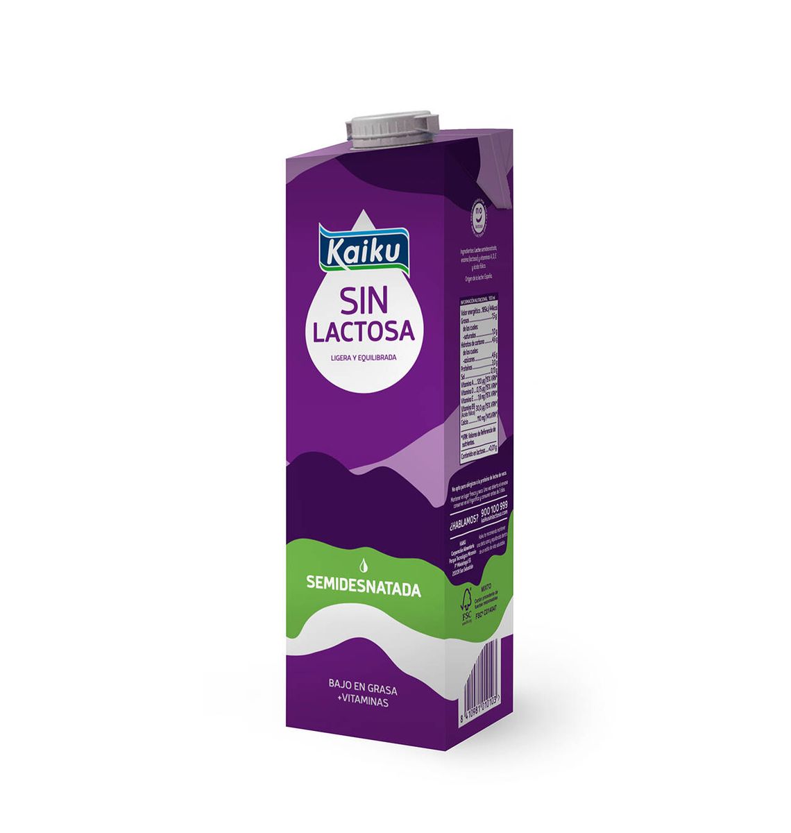 LLET KAIKU SEMI 1L
