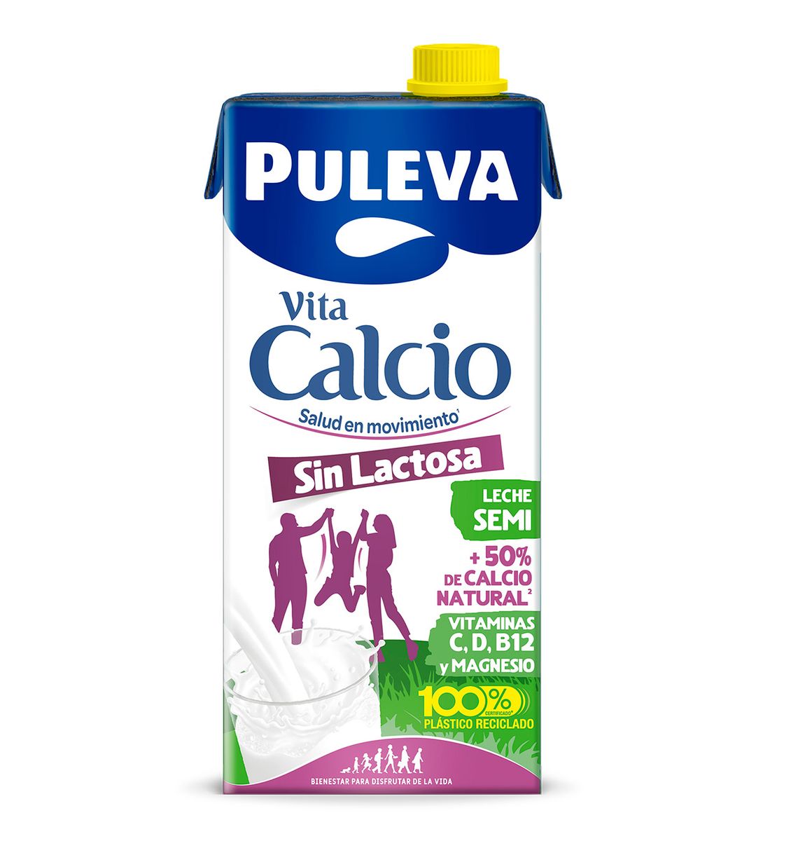 LLET PULEVA VITACALCI S/LAC 1L