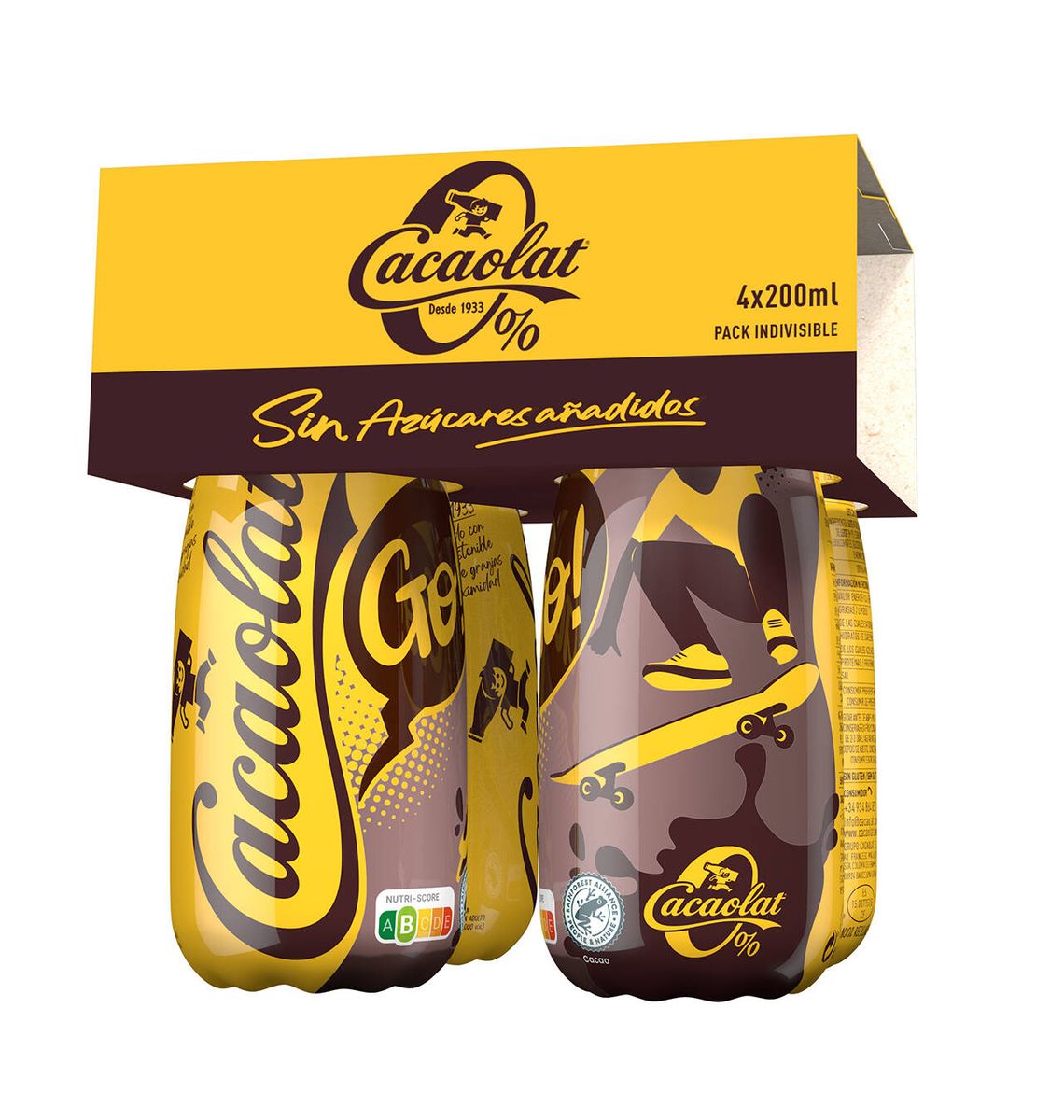 CACAOLAT 0% 4x 20cl