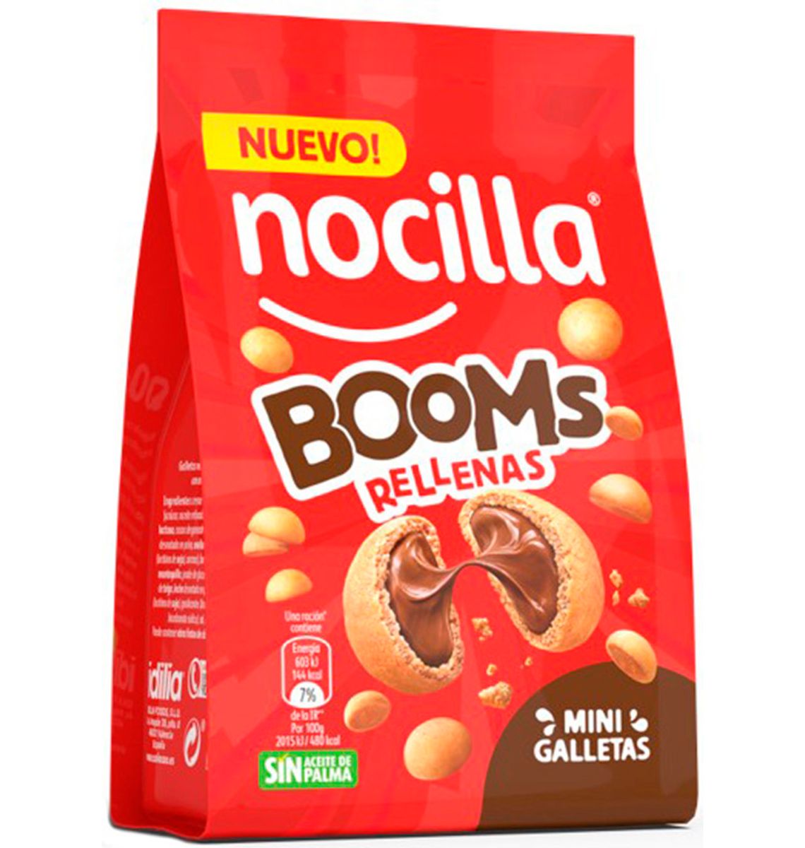 MINI GALETA NOCILLA BOOMS 100G