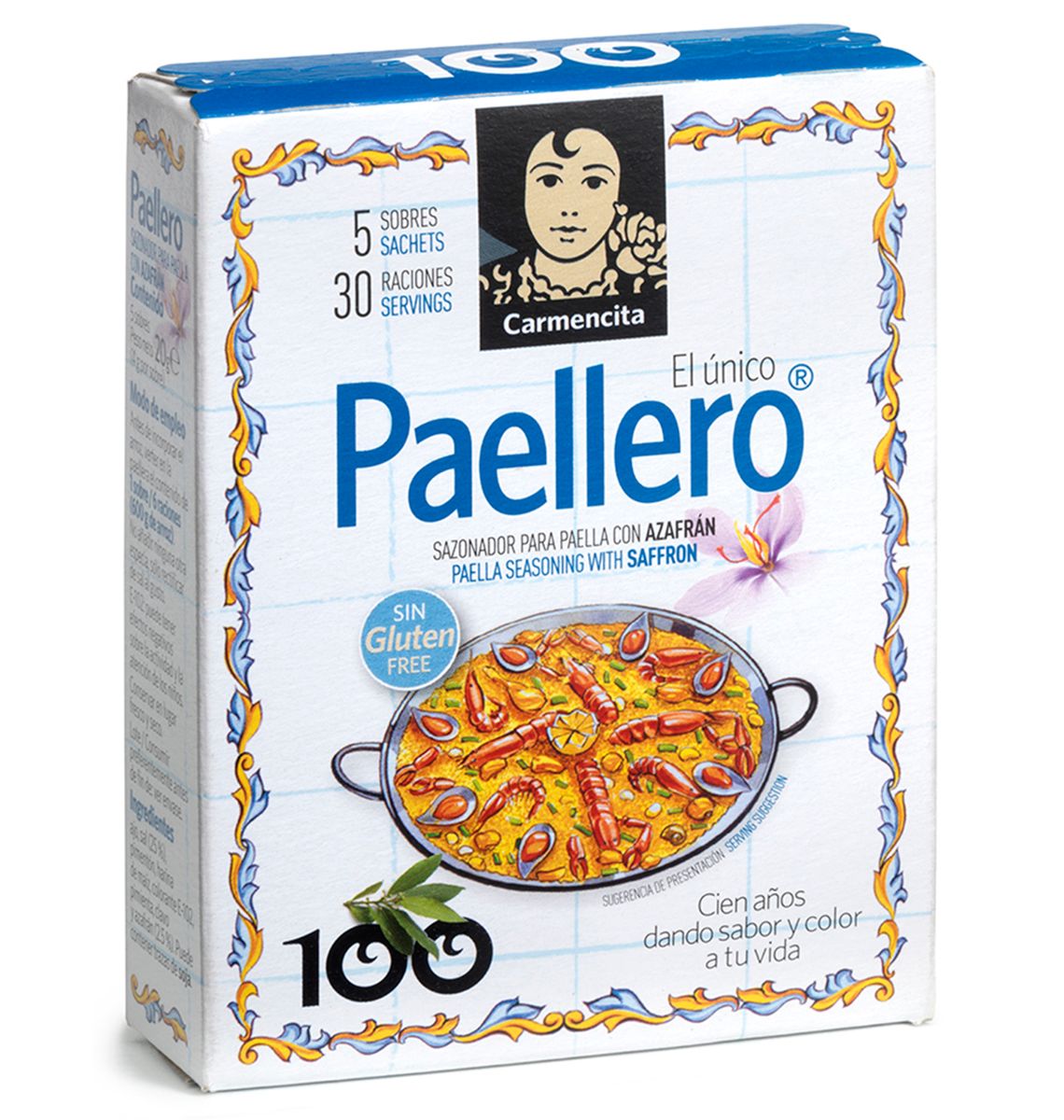 ESPECIE PAELLA CARMENCITA x5 20g