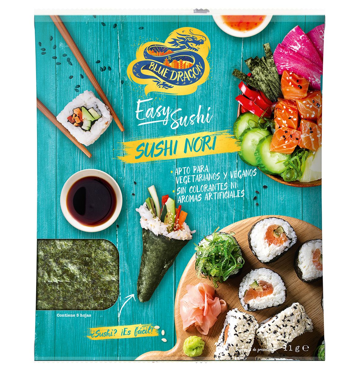 SUSHI NORI BLUE DRAGON 1uni