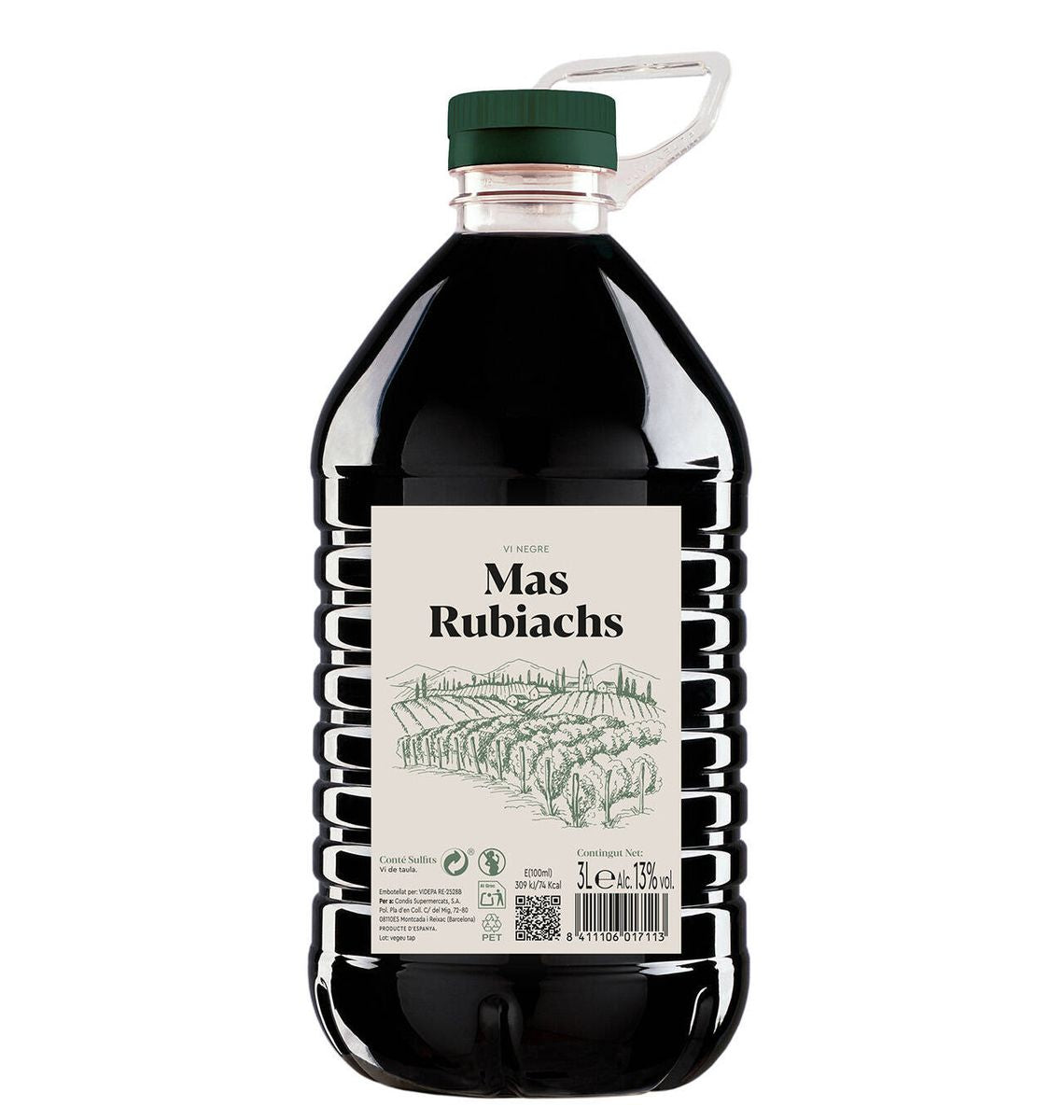 VI NEGRE MAS RUBIACH 3L