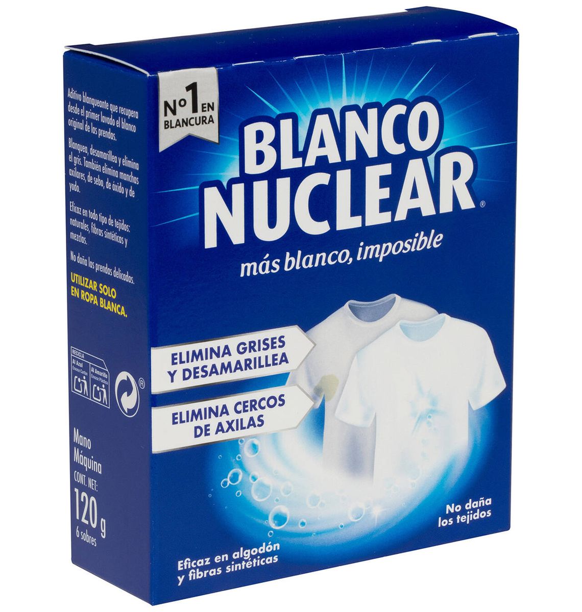 BLANC NUCLEAR 6 SOBRES