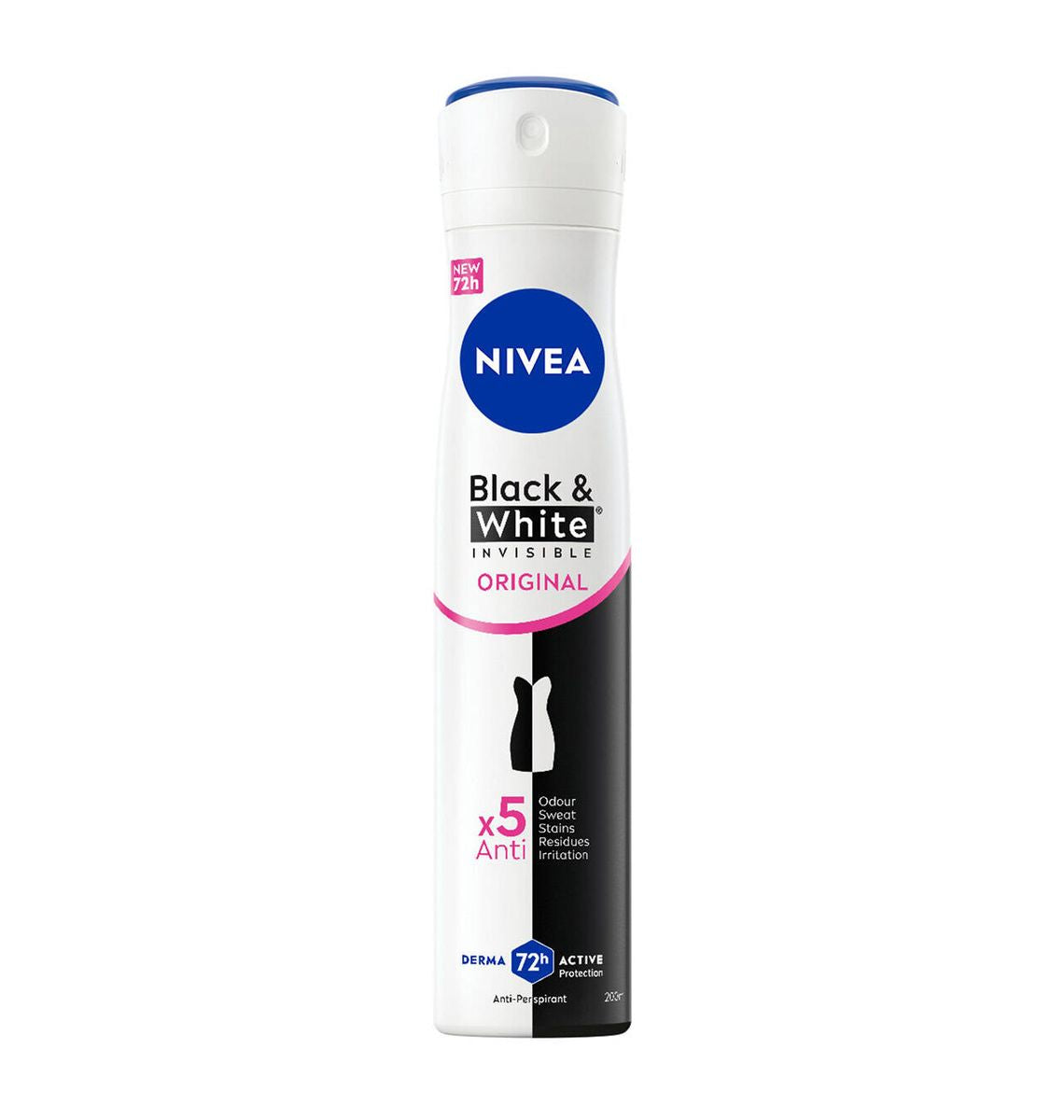 DEO SPRAY NIVEA B&W 200ml
