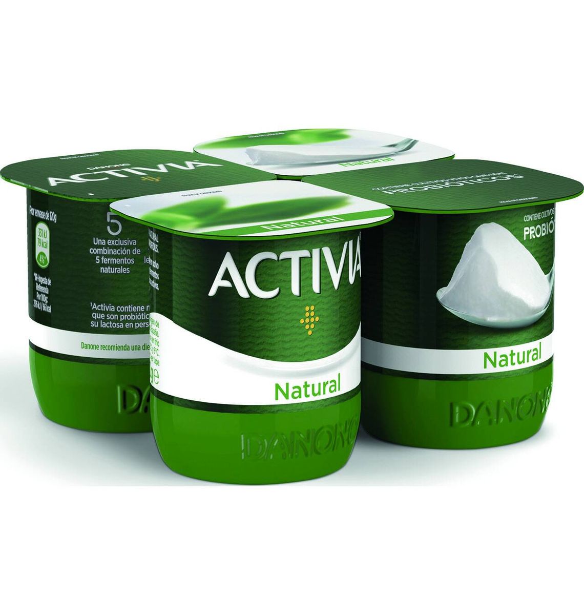 IOG ACTIVIA NATURAL 4x120g