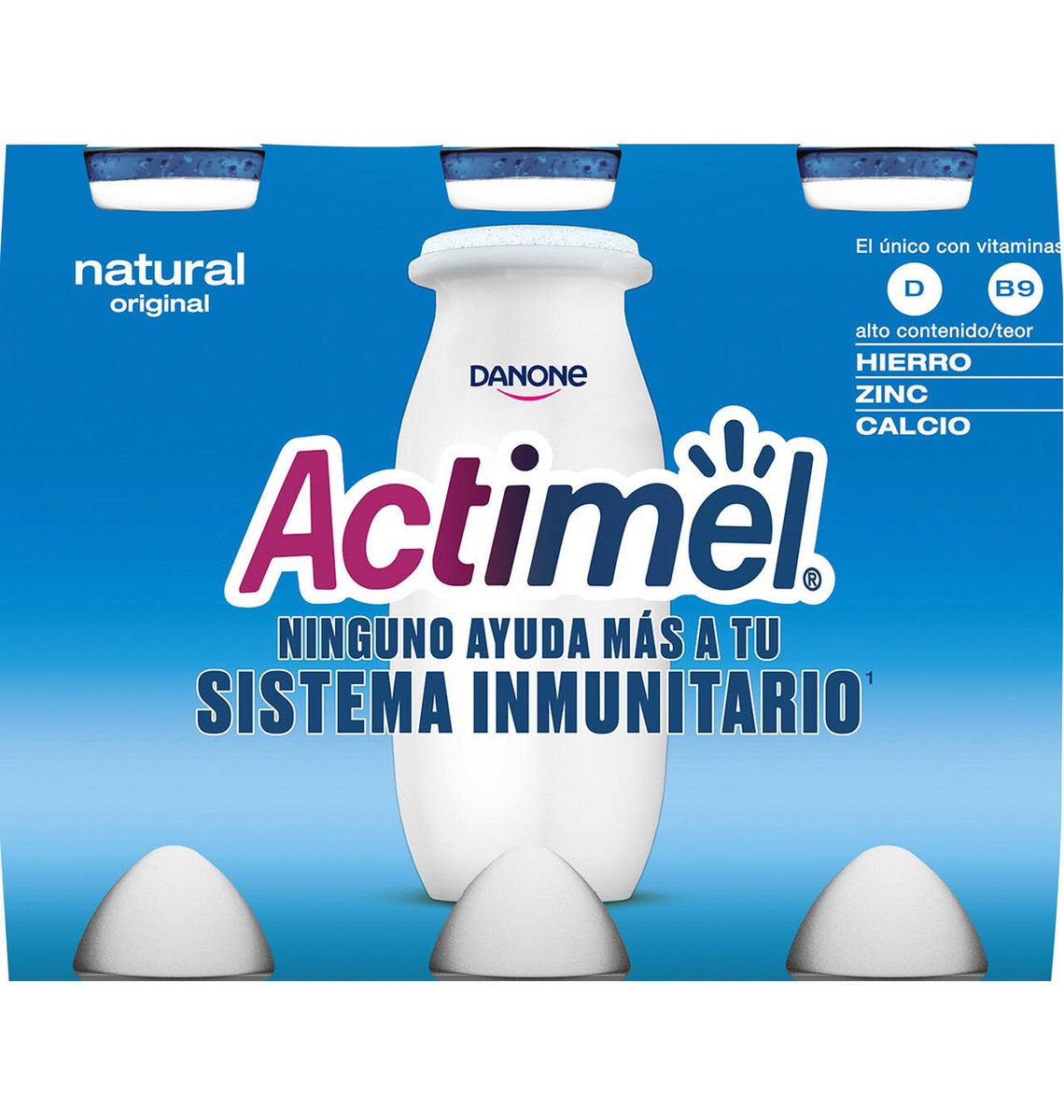 ACTIMEL NATURAL 6x100g
