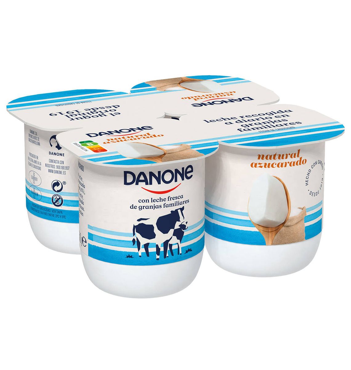 IOG DANONE NATUR SUCRE 4x120g