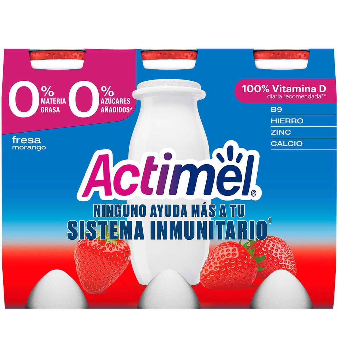 ACTIMEL DESCR MADUIXA 6x100g