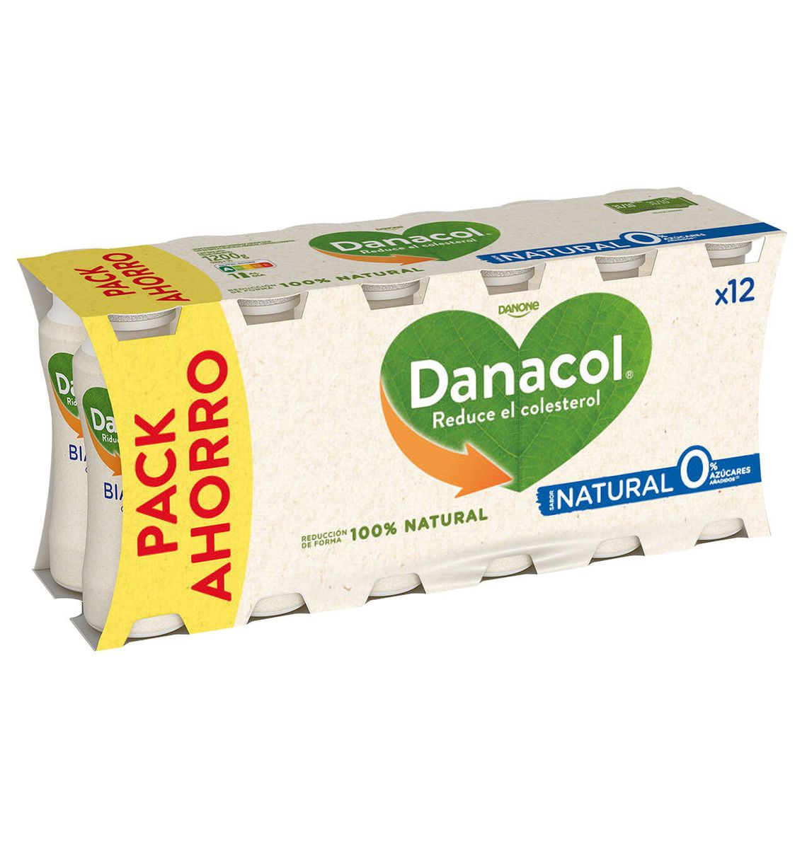 DANACOL NATURAL 0% 12x100g