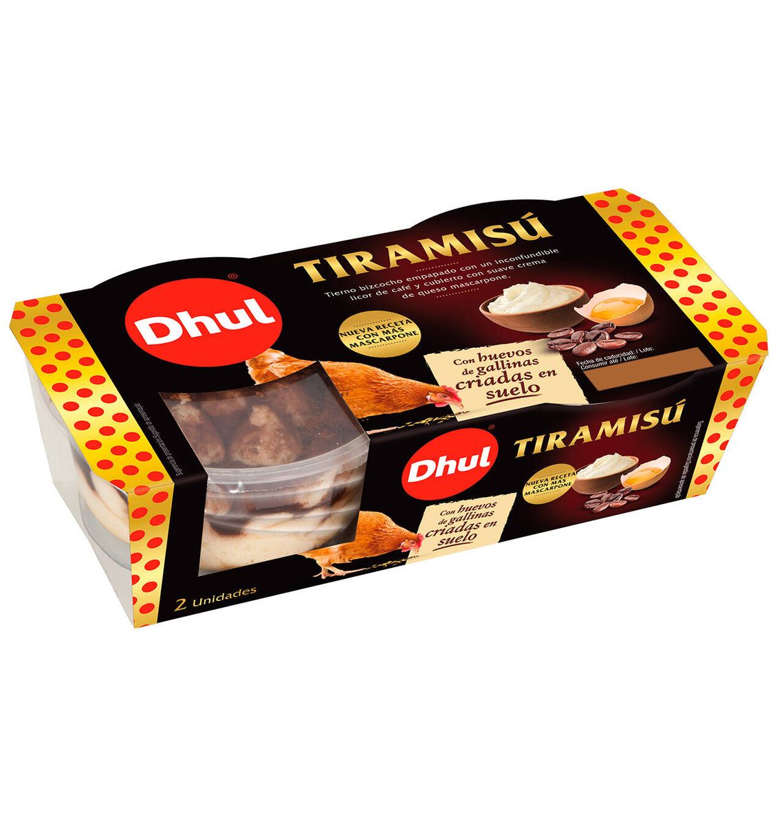 TIRAMISU DHUL 2x 80g