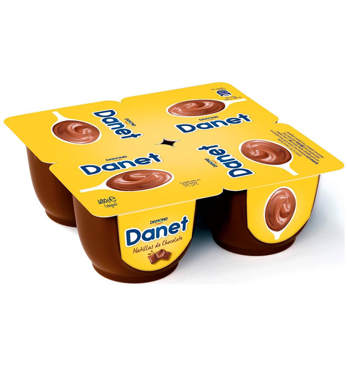 NATILLA DANET XOCOLATA 4x120g