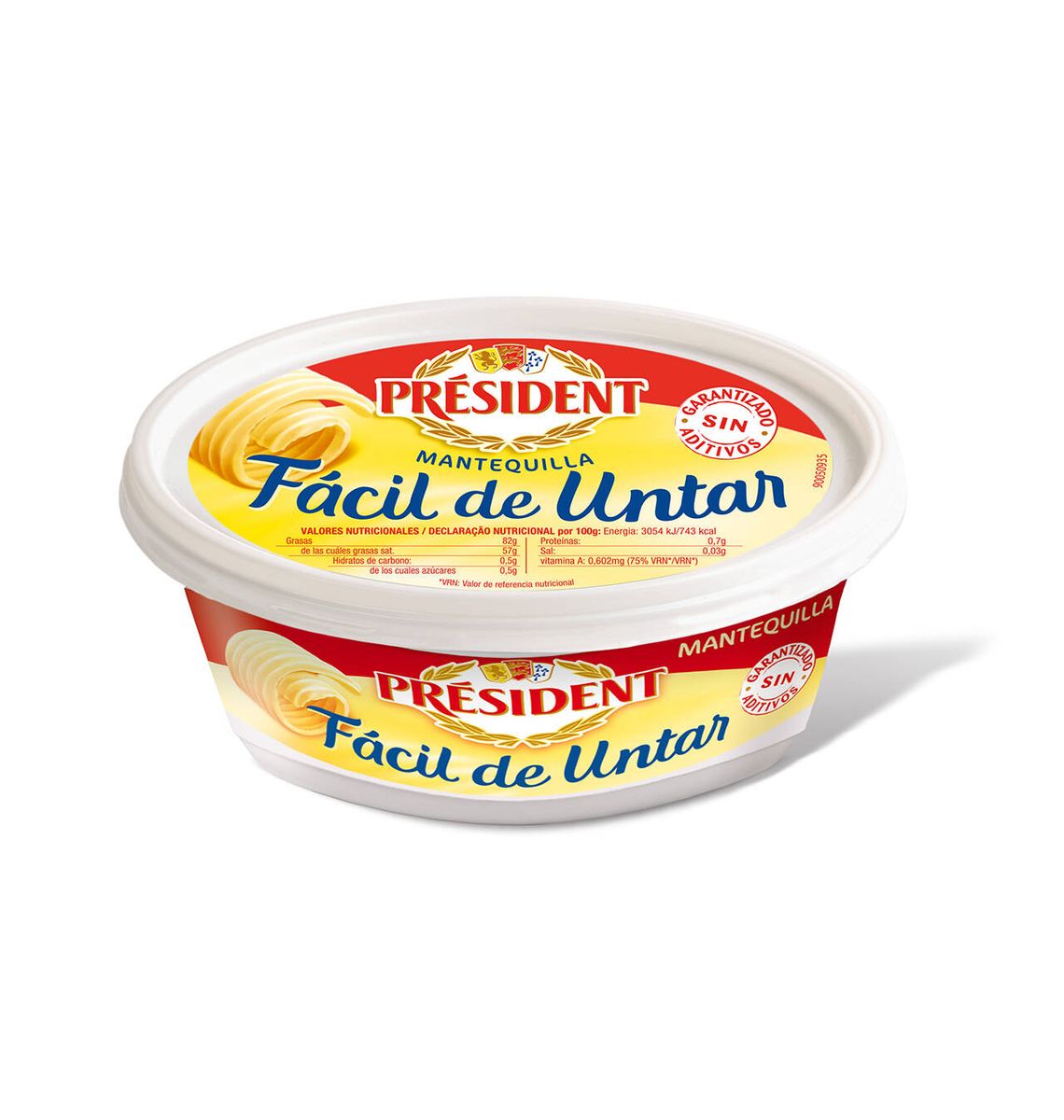 MANTEGA PRESIDENT FACIL 250g