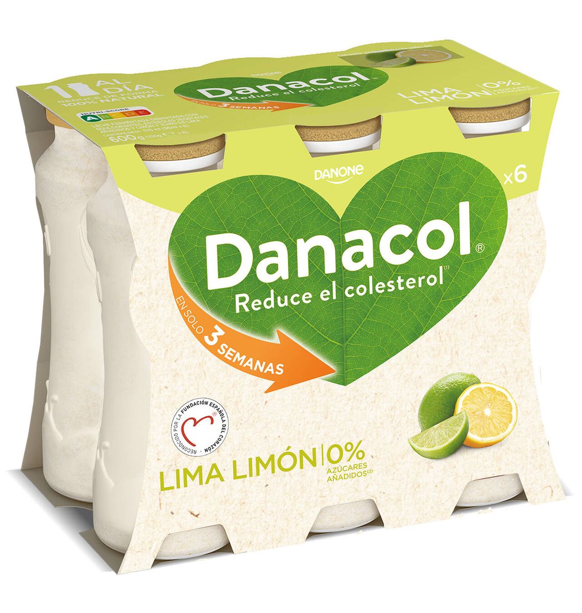 DANACOL LLIMA/LLIMONA 6x100g