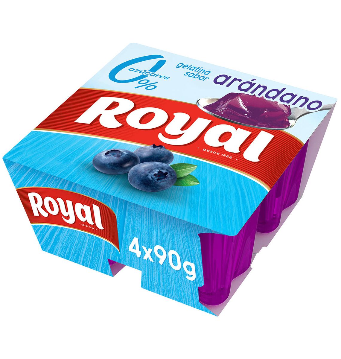 GELATINA ANTIOX ROYAL NABIU 4x 90g