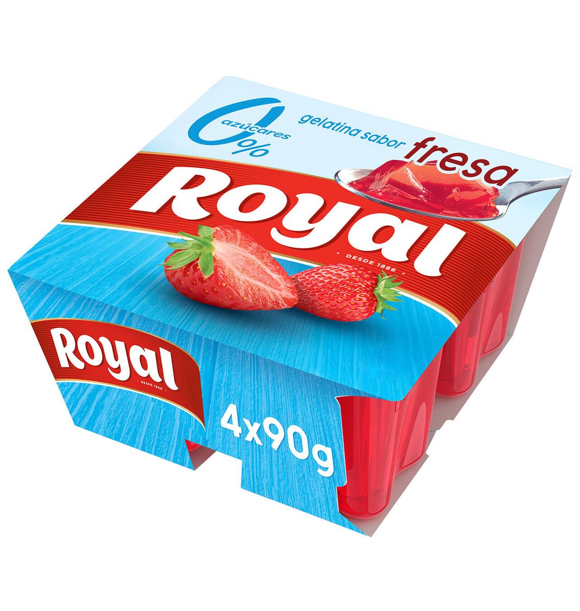 GELATINA LIGHT ROYAL MADUIX 4x 100g