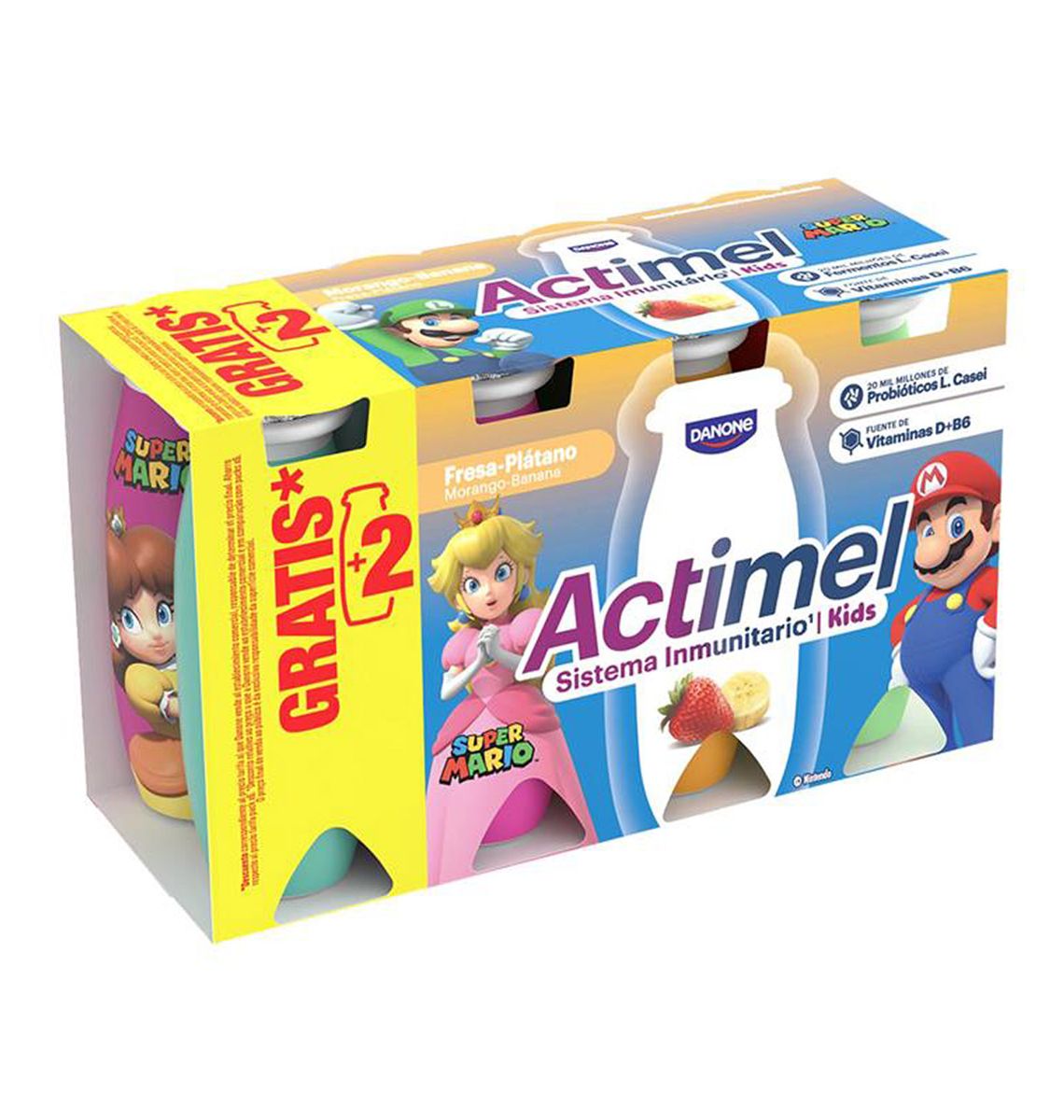 ACTIMEL KIDS MAD/PLT 6x100g