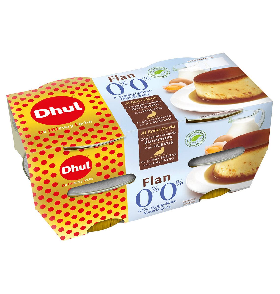 FLAM DHUL 0% MG 0% S/S 4x110g