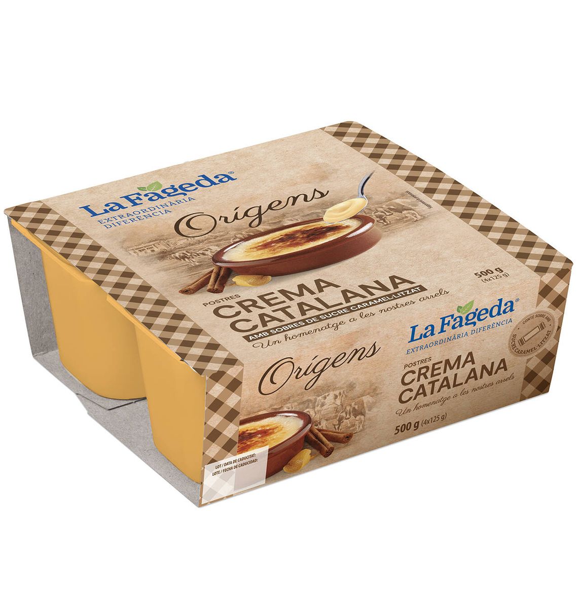 CREMA CAT LA FAGEDA 4x125g