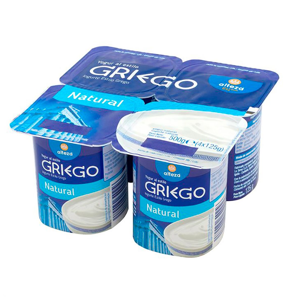 IOGURT  GRIEG ALTEZA NAT 4X125g