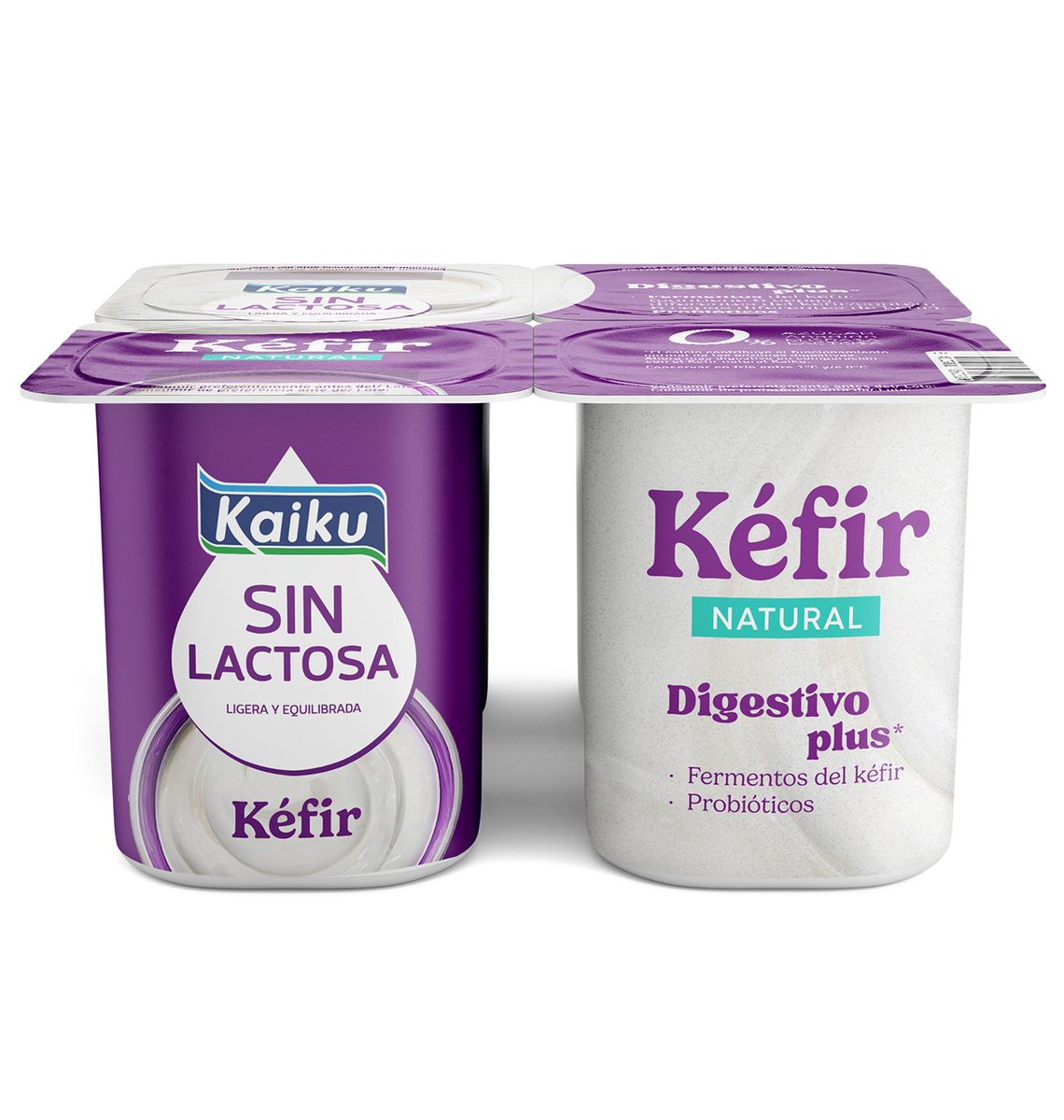 KEFIR KAIKU S/LACTOSA 4x125g
