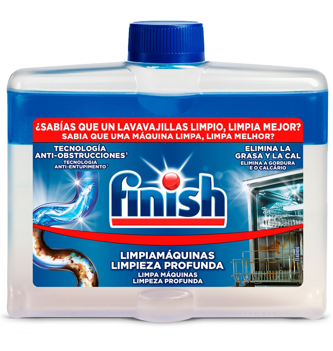 NETEJA MAQUINES FINISH 250ml