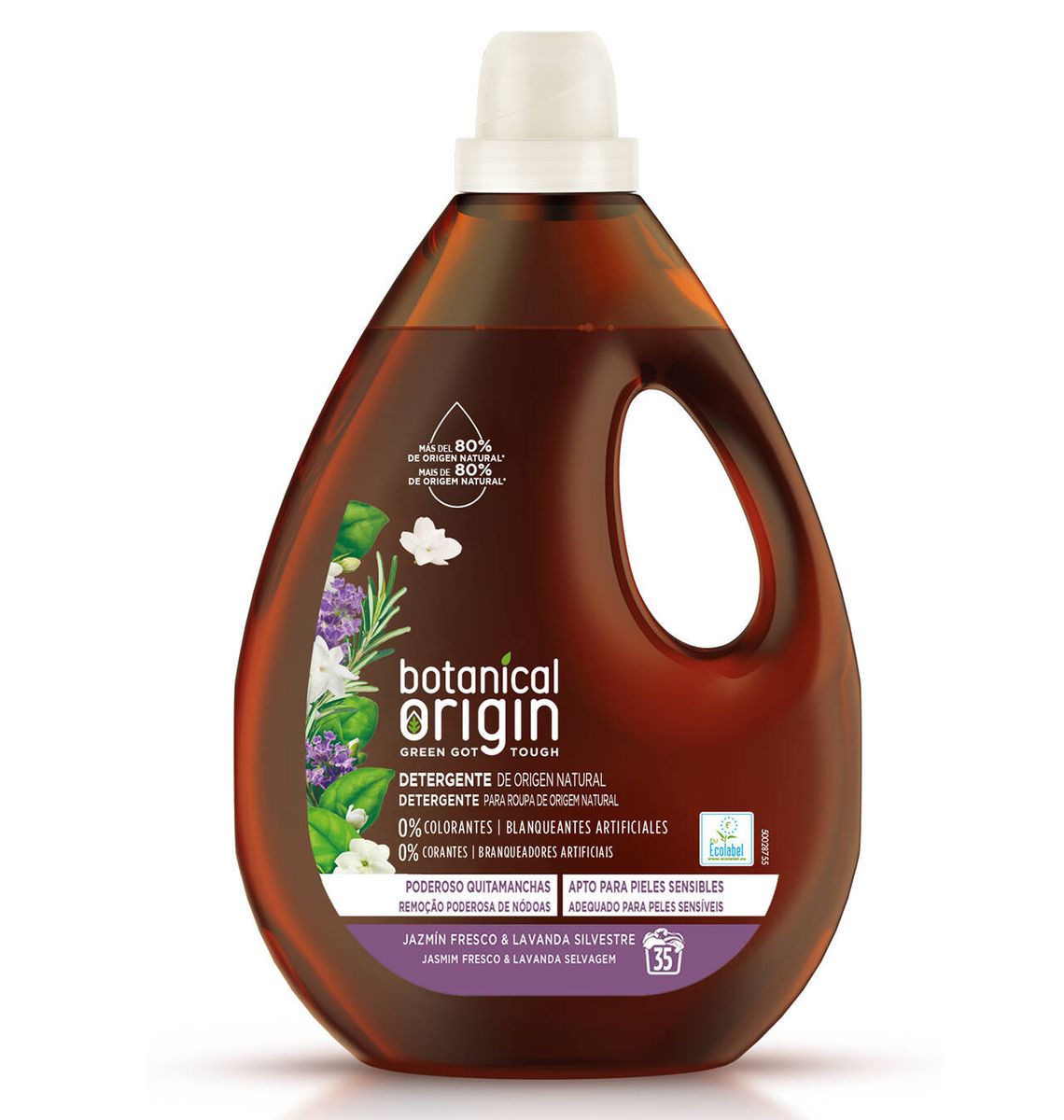 DETERG BOTANICAL GEL LAV 35Ds