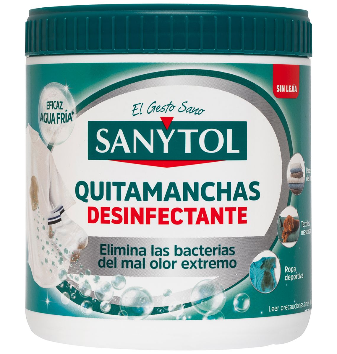 LLEVATAQUES SANYTOL POT 450g