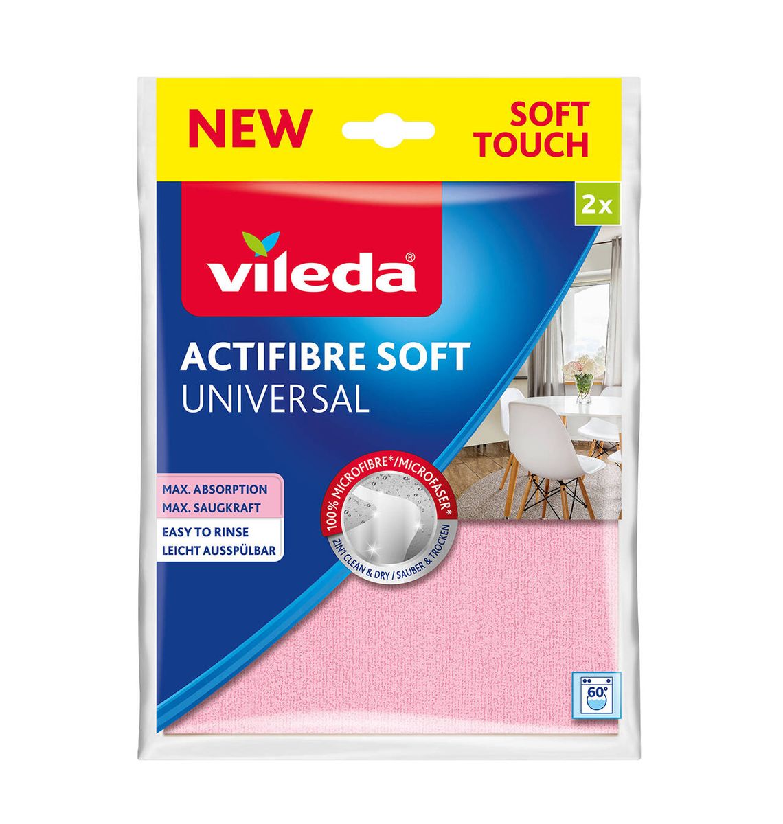 BAIETA VILEDA ACTIFIBRE x2