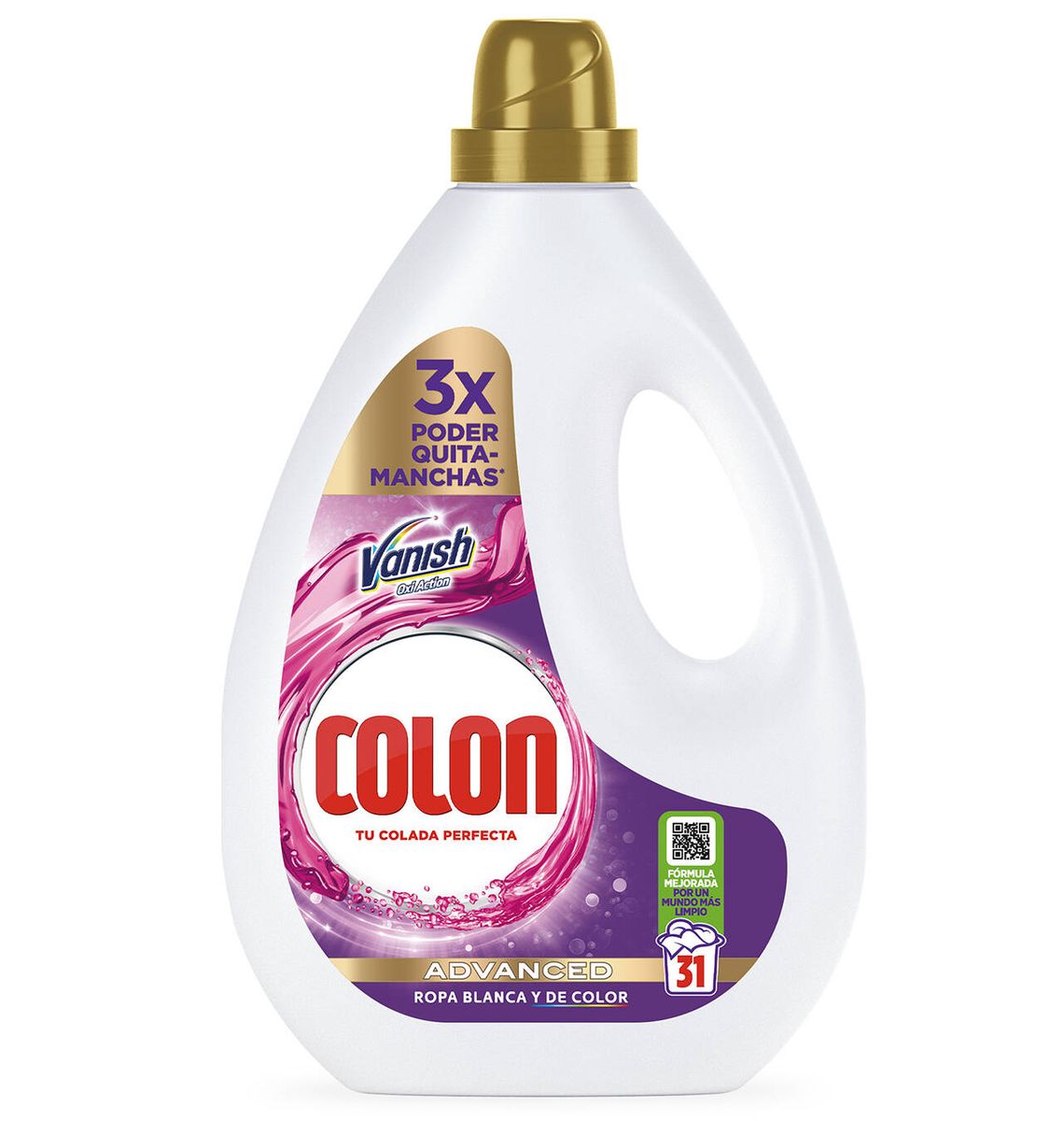 DETERG COLON GEL VANISH 31Ds