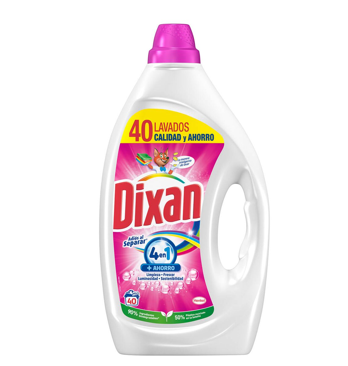 DET DIXAN GEL NO SEPARAR 40ds