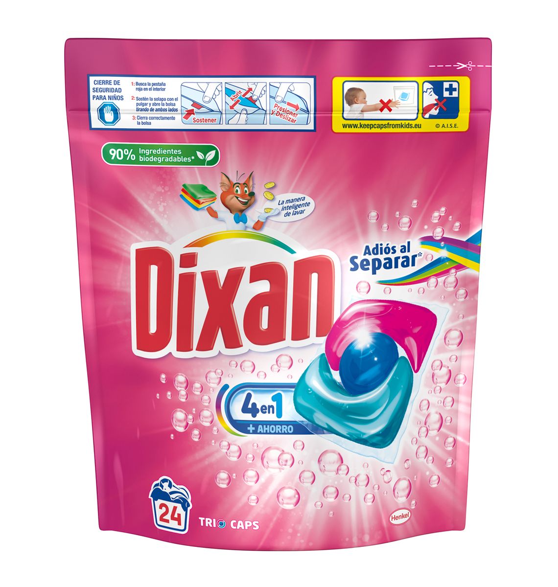 DET DIXAN TRIOCAPS AAS 24ds