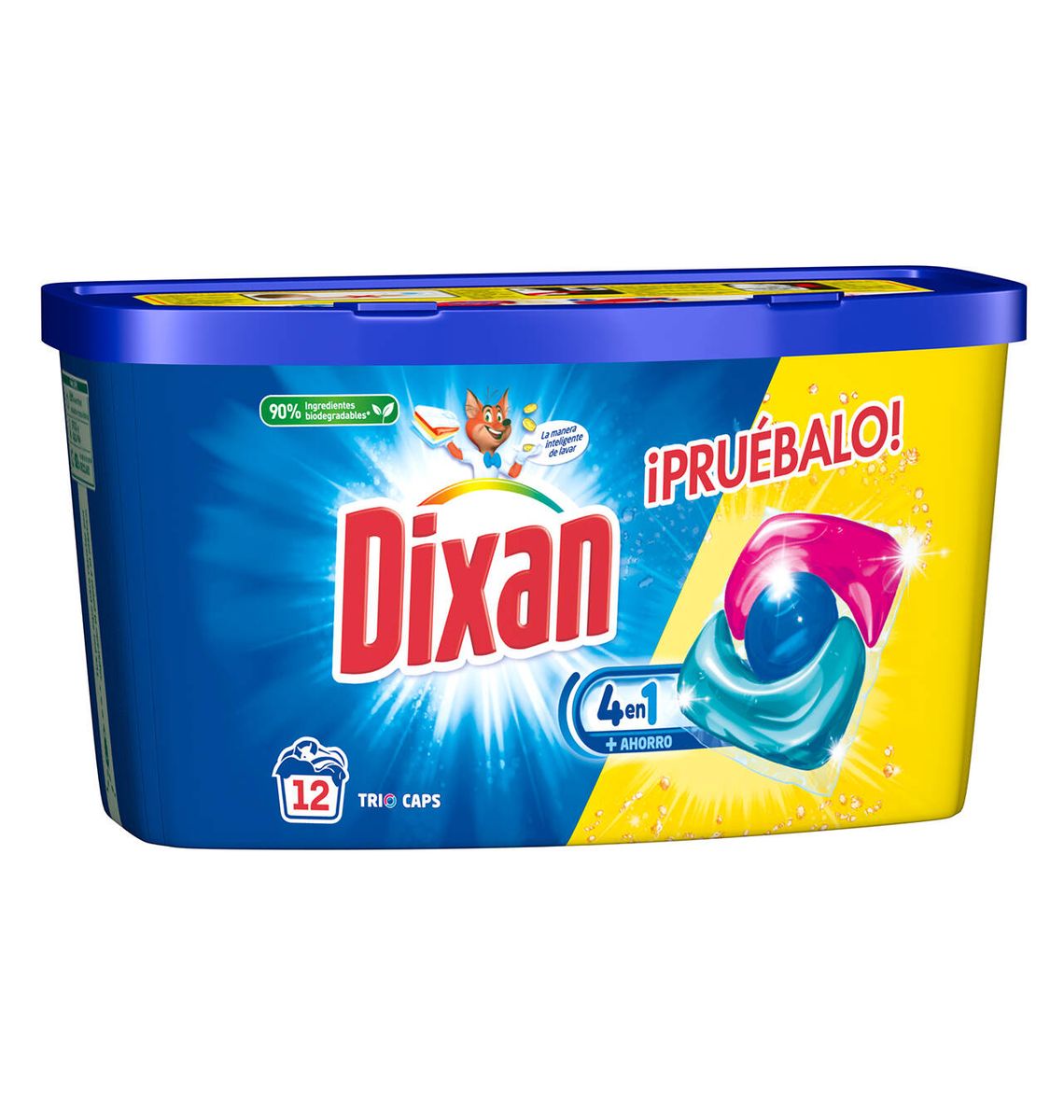 DET DIXAN TRIOCAPS 12ds