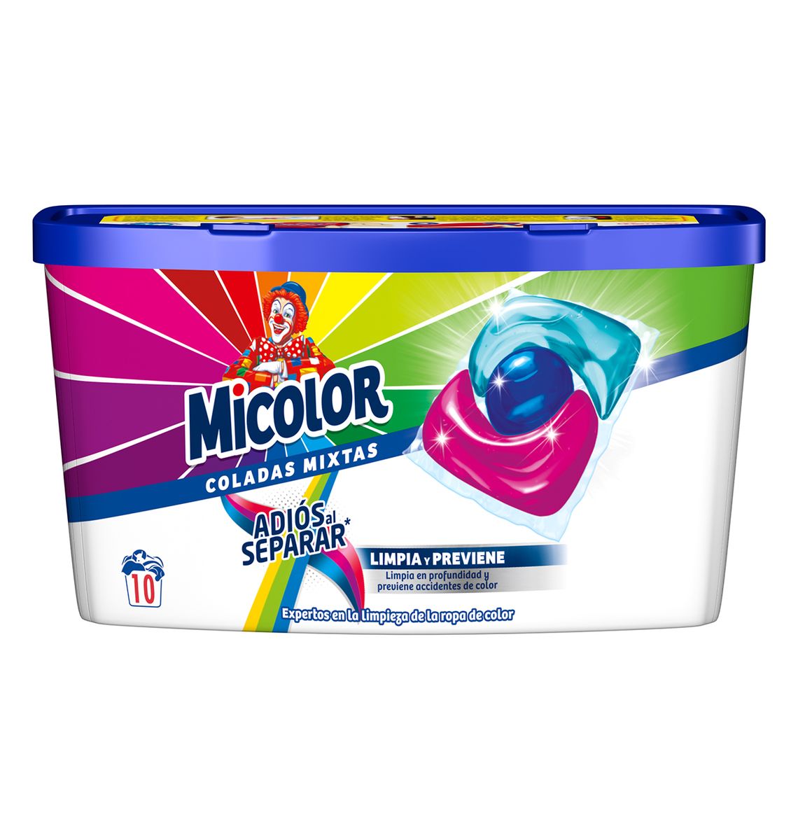DET MICOLOR NO SEPARA CAPS x10