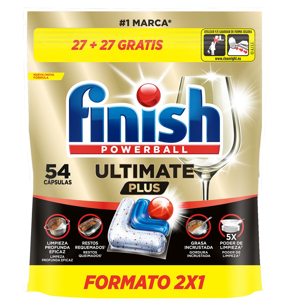 FINISH ULTIMAT PLUS 27+27 54Ds
