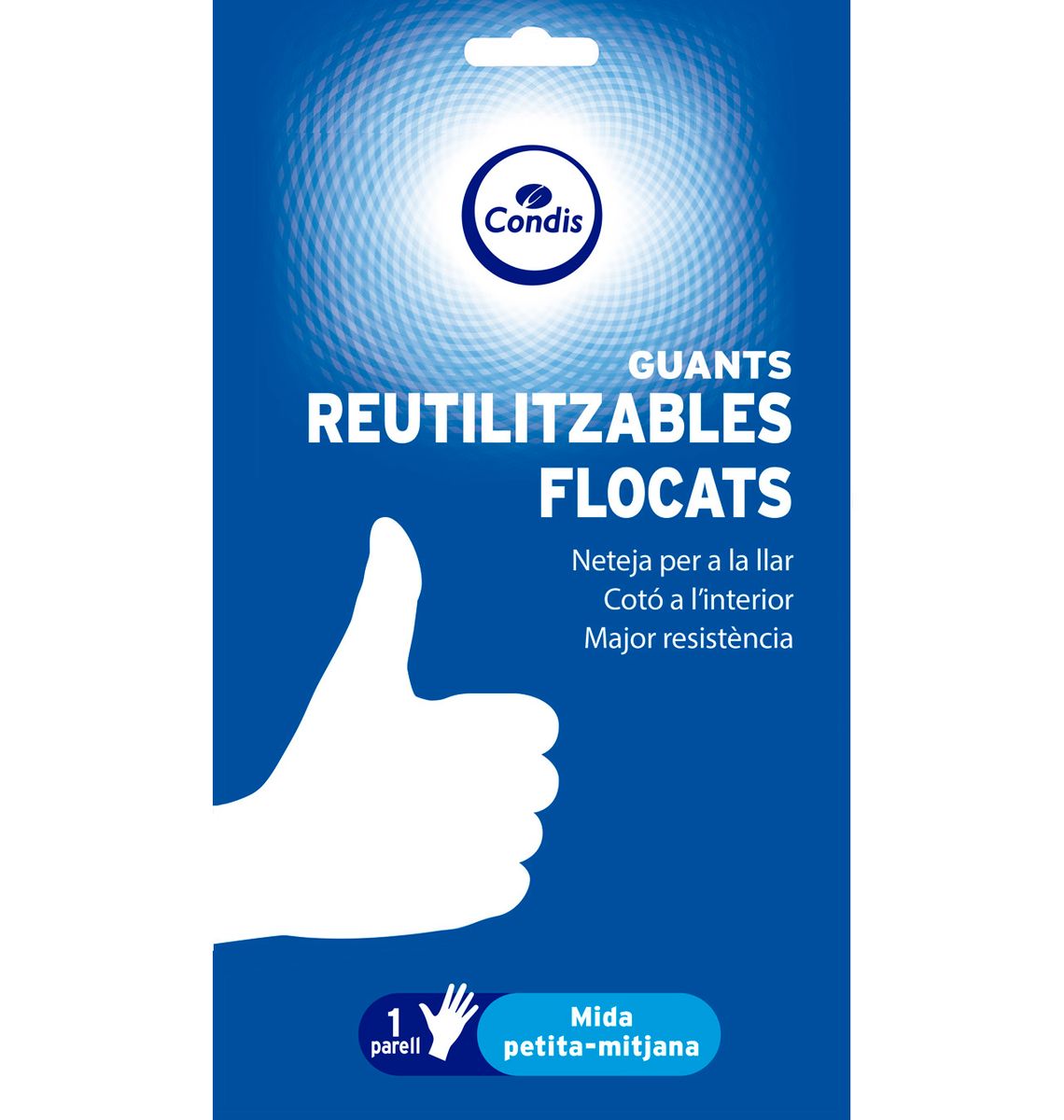 GUANTS CONDIS FLOCATS S/M 1U