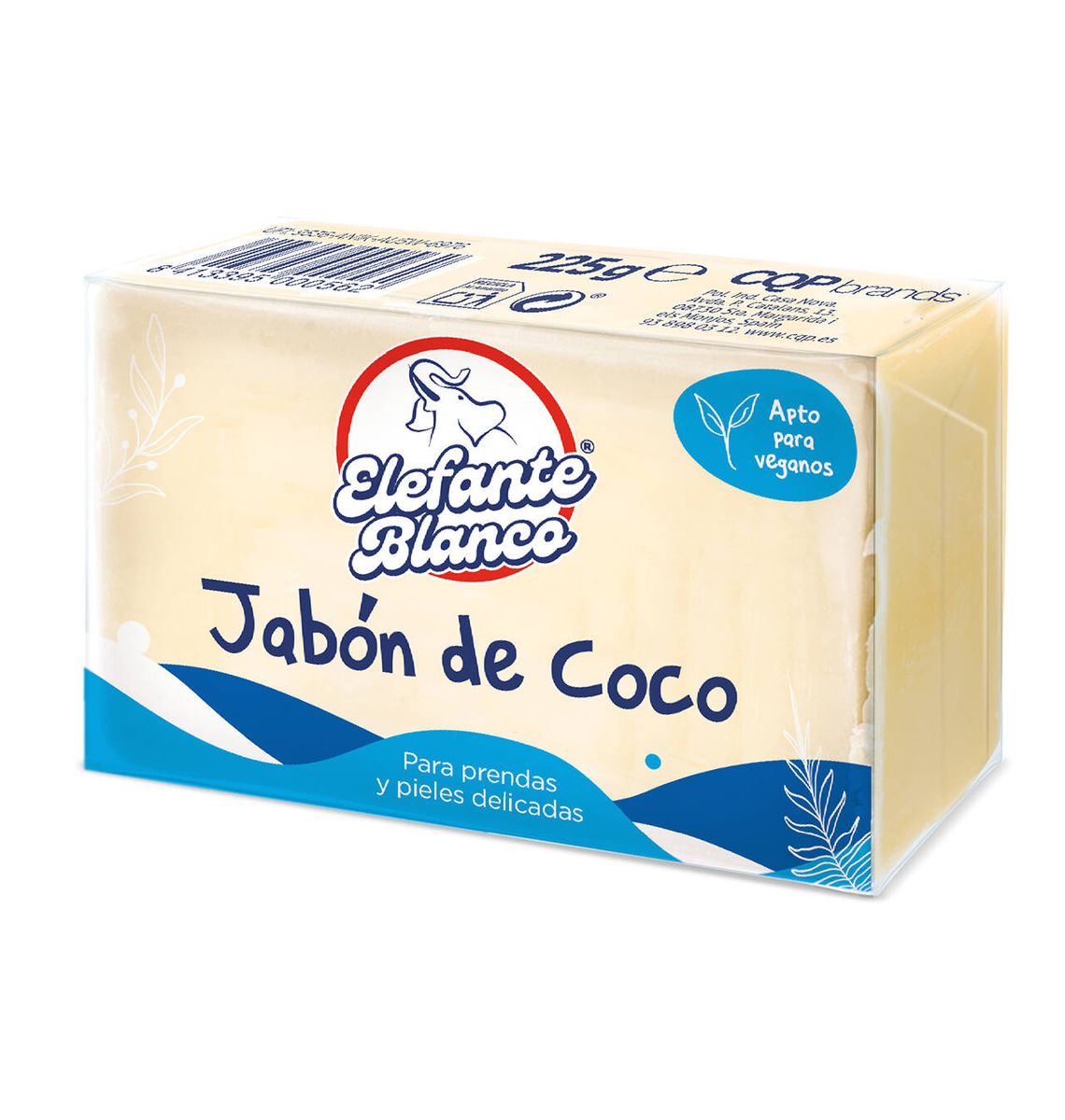 SABO ROBA ELEF COCO BLANC 225g