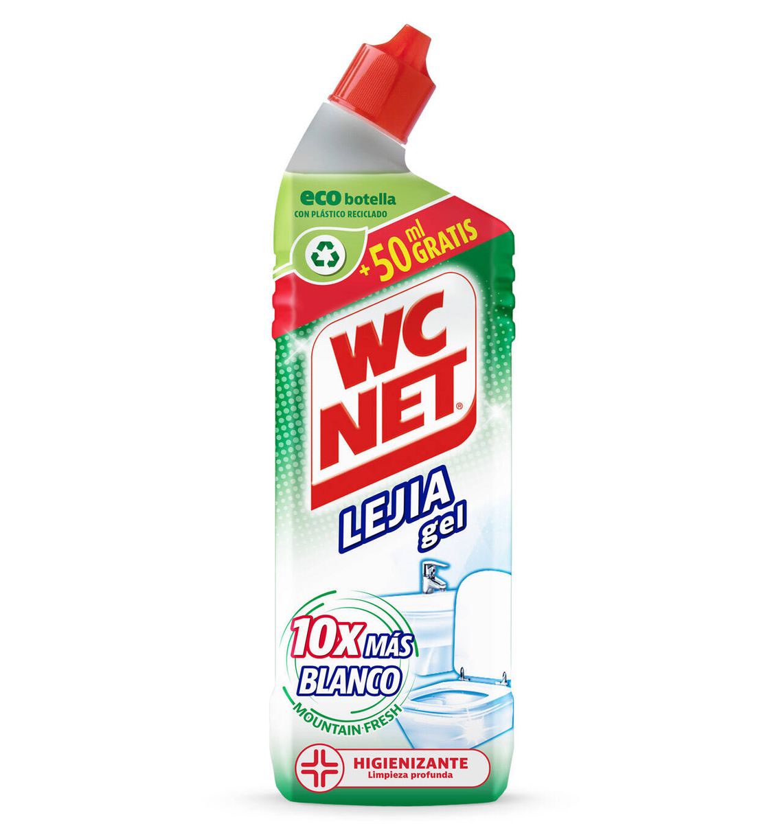 NETEJA WC NET GEL VERD 750ml