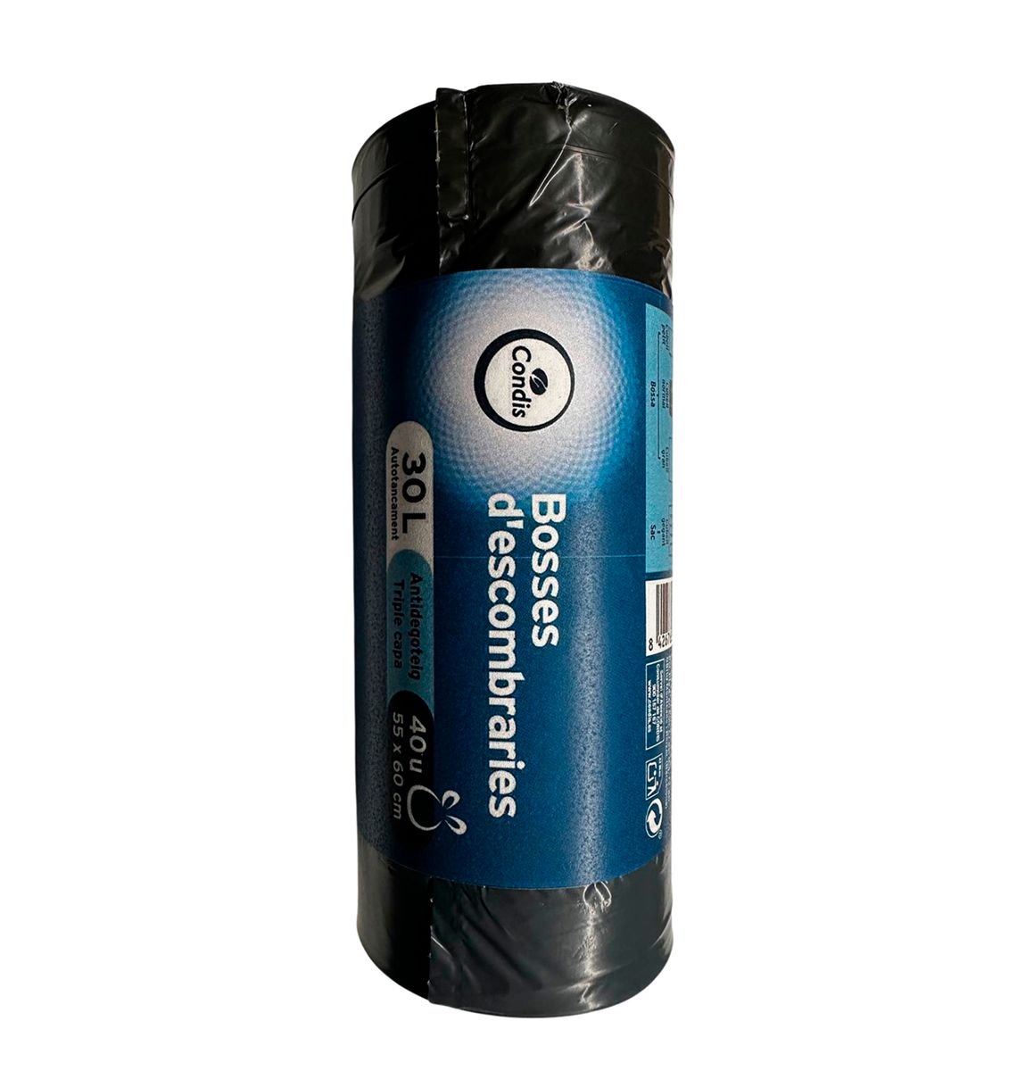 BOSSA ESC CONDIS NEGRA 30L 40U