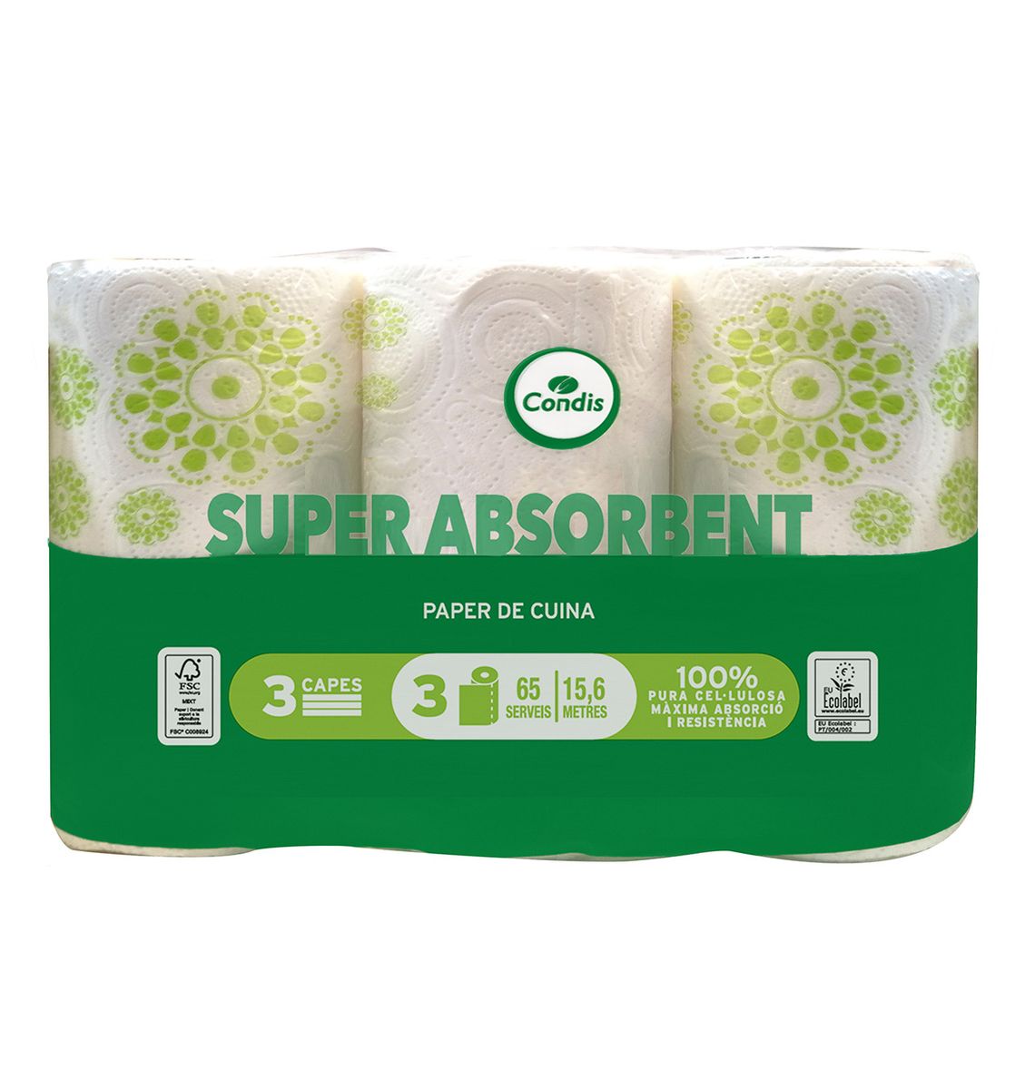 PAPER CONDIS CUINA 3 CAPES x3