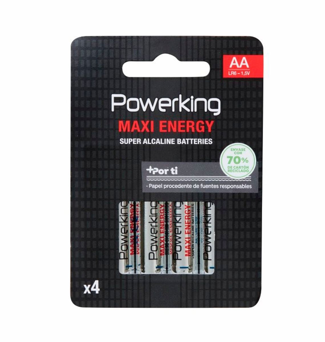 PILA ALC POWER KING AA LR06 x4
