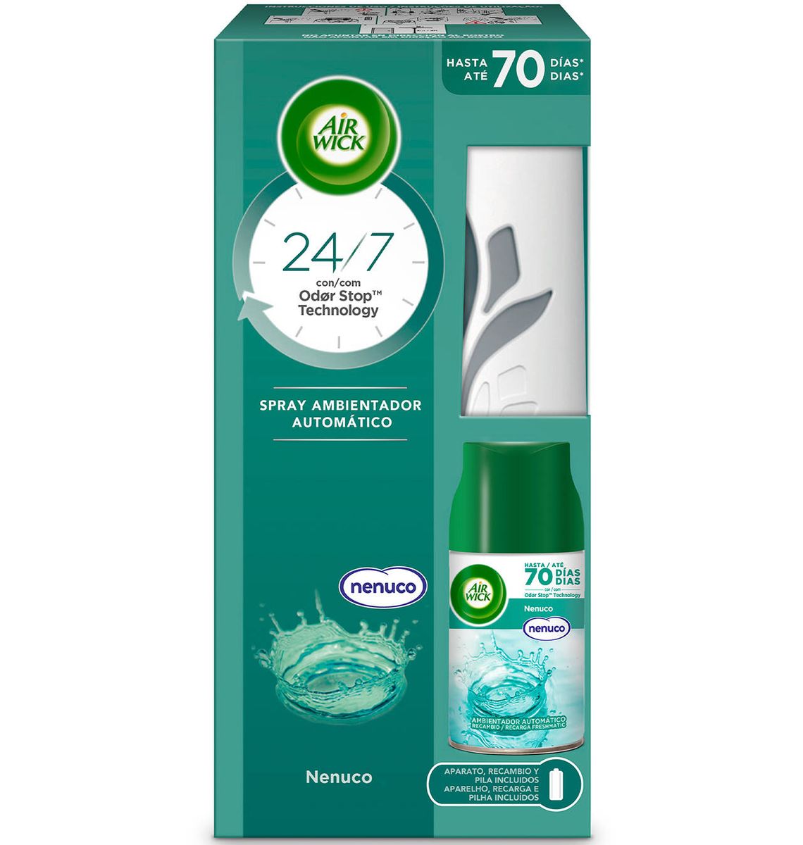 AMB AIRWICK NENUCO +REC 250ml
