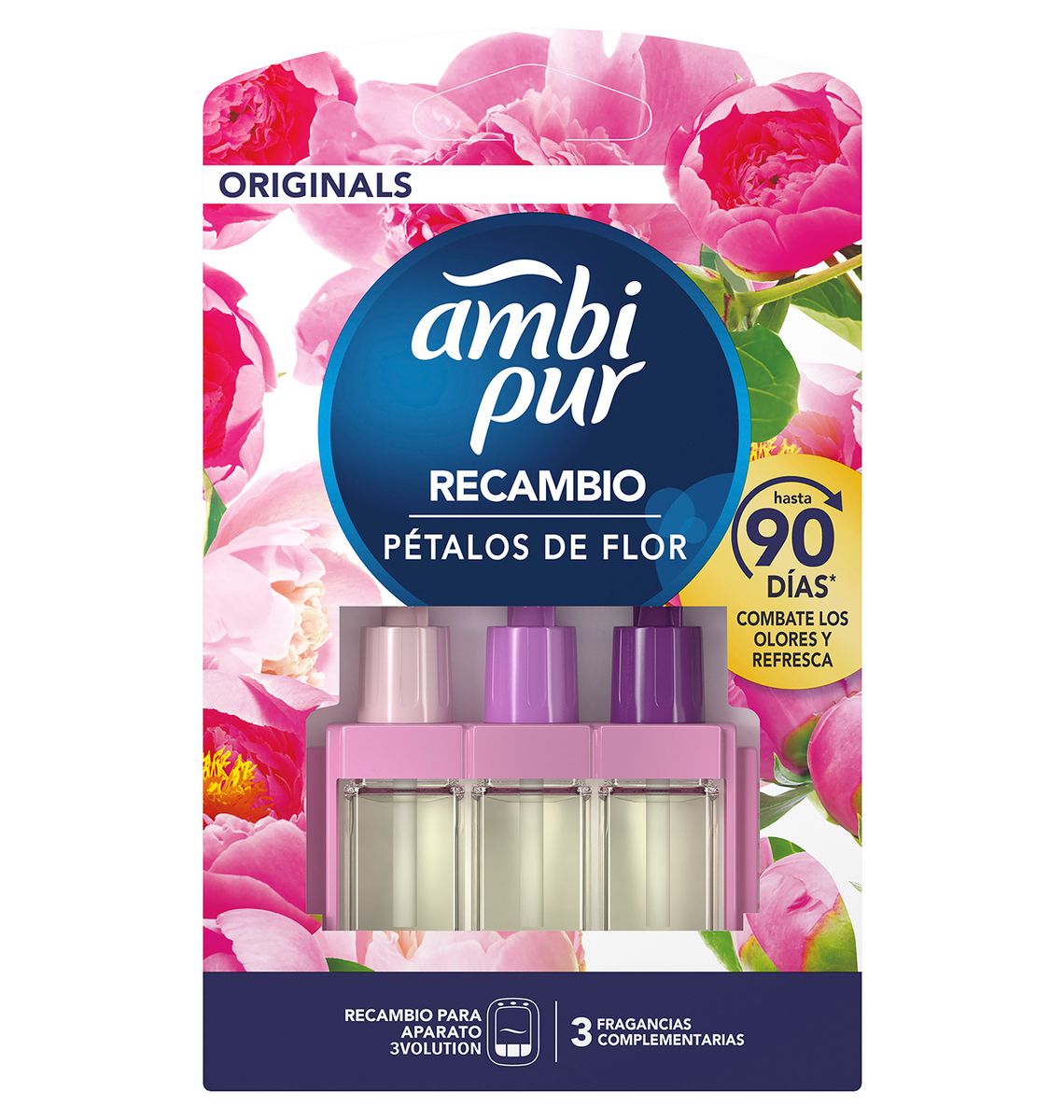 REC AMB AMBI PUR 3VOL FLOR 1U