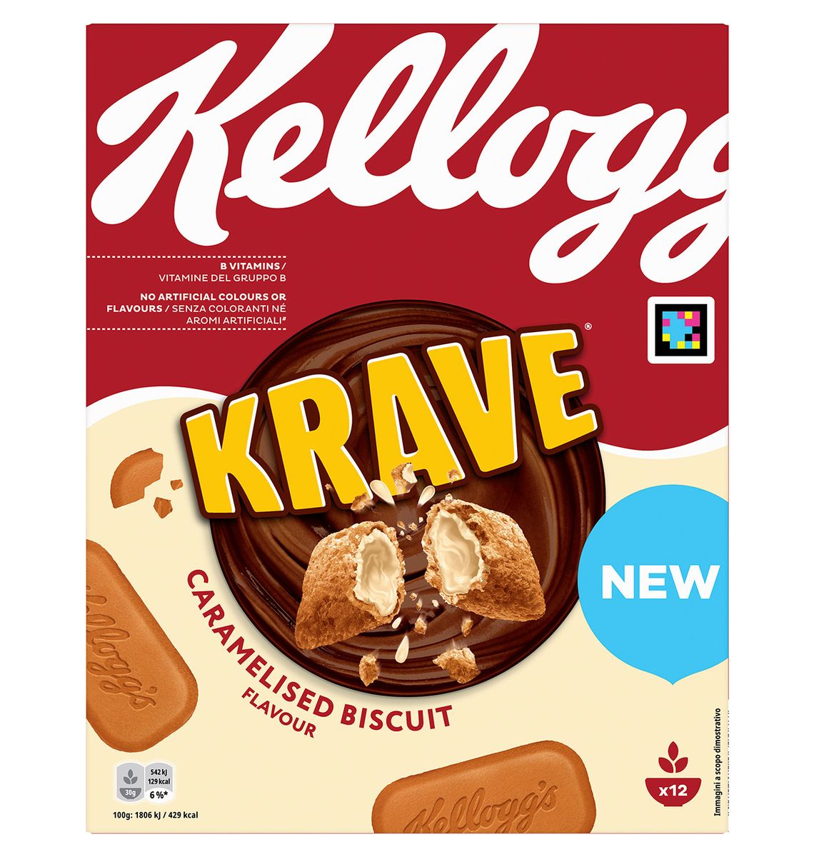 CER KELLOGG'S KRAVE CARAM 375g