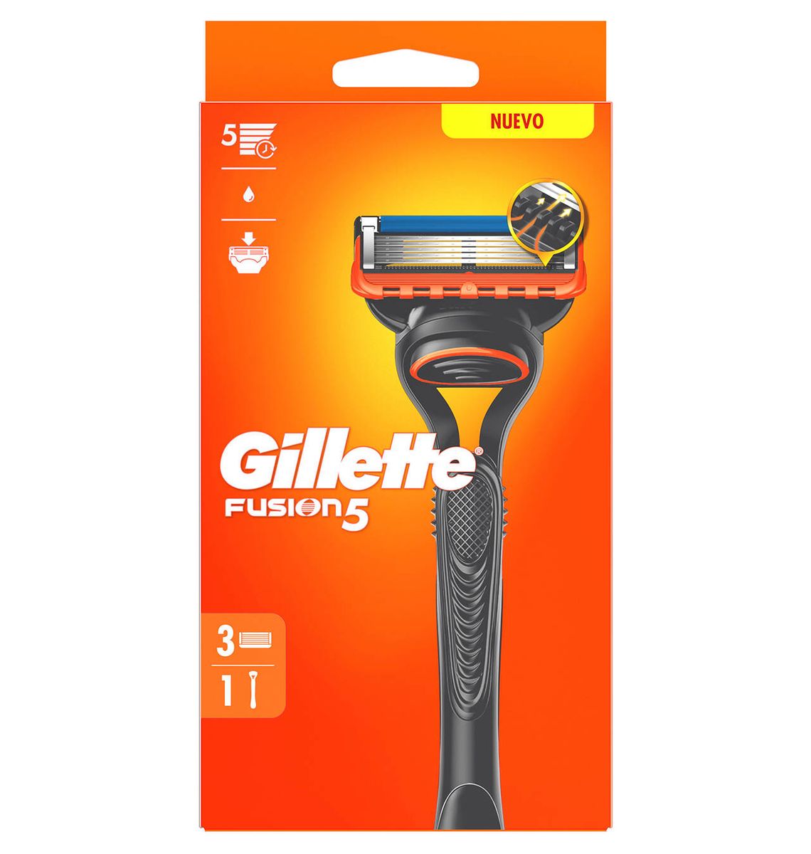 MAQ GILLETTE FUSION 5 +3REC
