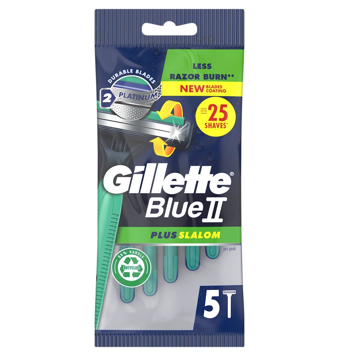 MAQ AFAIT GILLETTE II PLUS x5