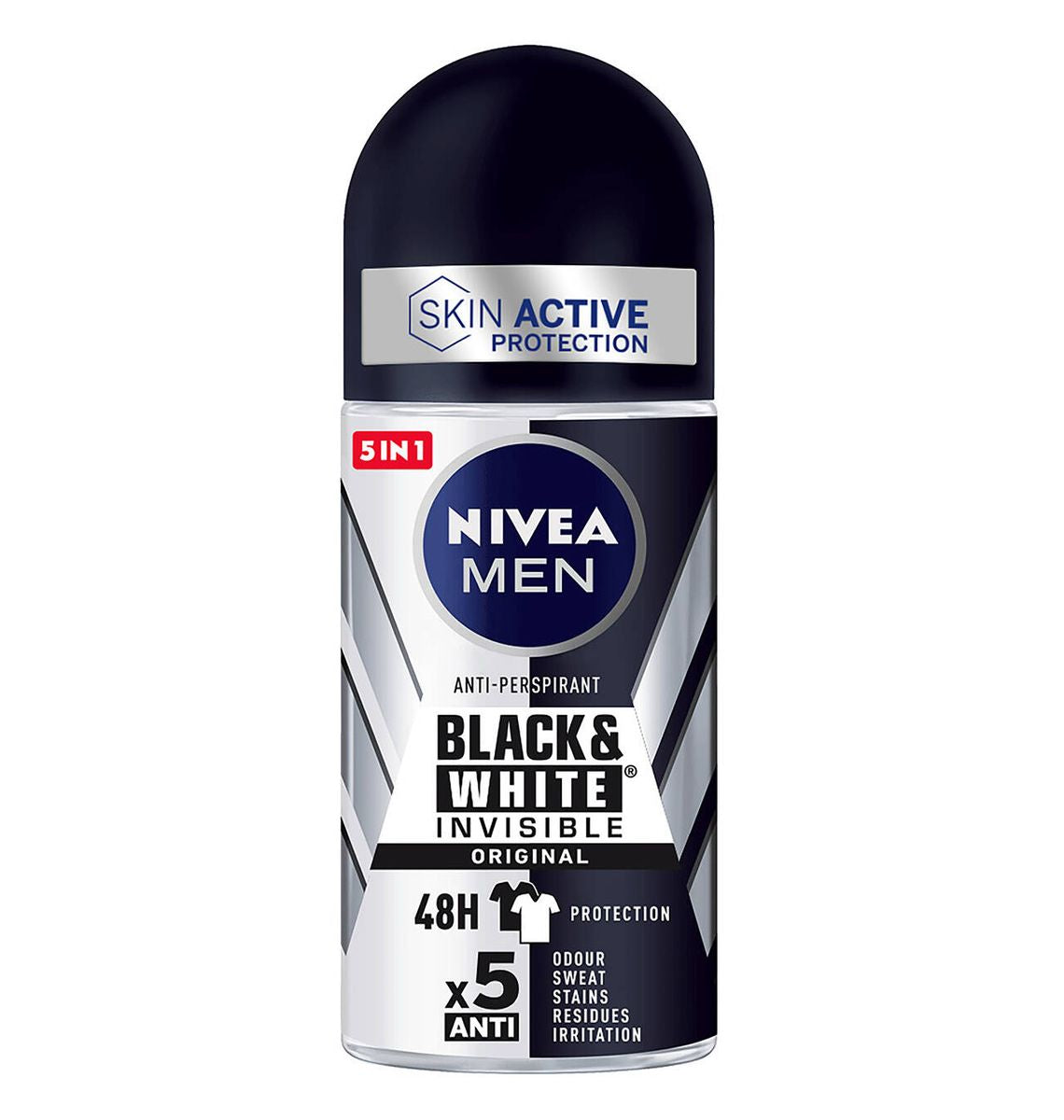 DEO NIVEA MEN BLCK&W ROLL 50ml