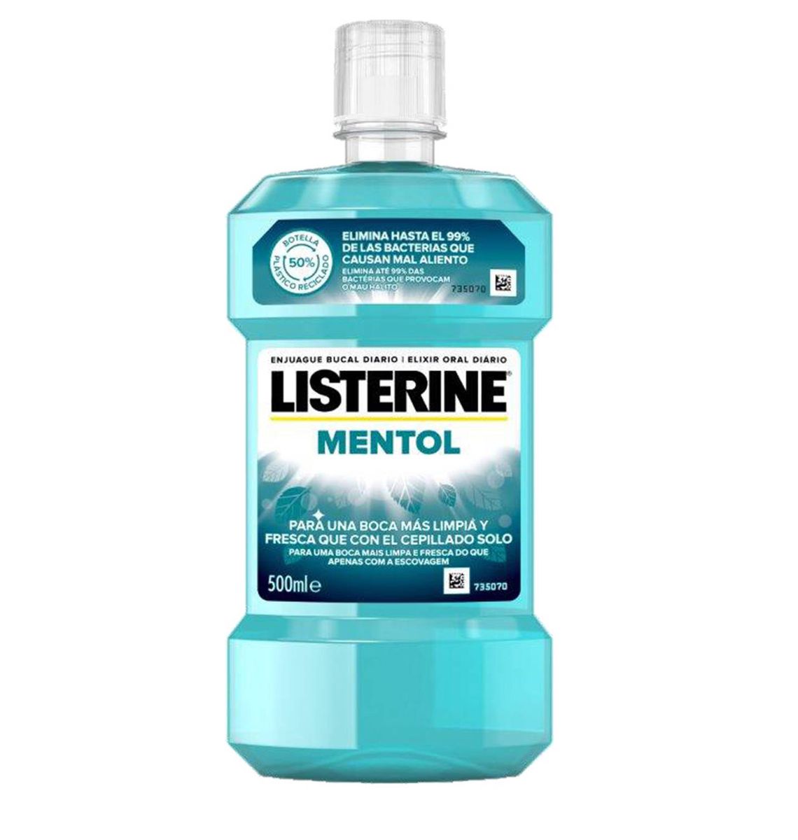 LISTERINE MENTOL 500ml