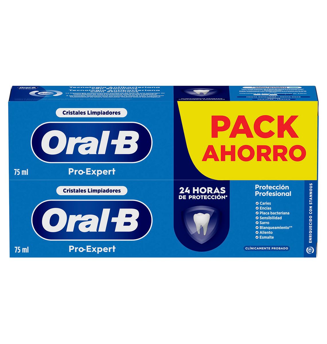 DENT DUPLO ORAL-B PRO- 2x 75ml
